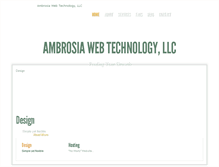 Tablet Screenshot of ambrosiawebtechnology.com